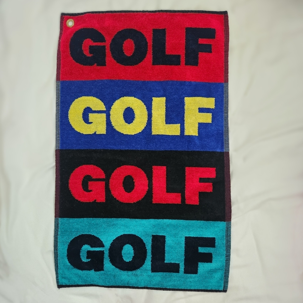 GOLF TOWEL. High Quality. Colorful. Custom Designer. NEW!!